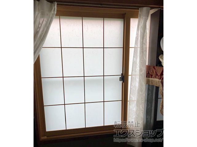 山梨県北杜市のの二重窓（内窓） インプラス ダストバリア仕様 引違い窓 2枚建 施工例