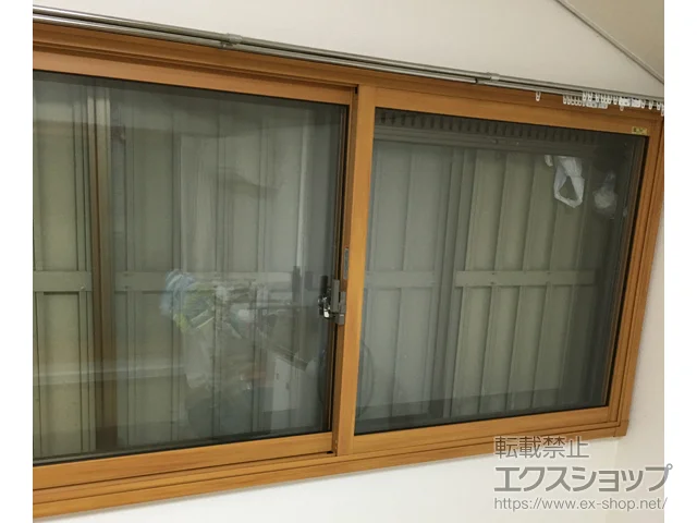 東京都葛飾区のLIXIL リクシル（トステム）の内窓（二重窓・二重サッシ） インプラス ダストバリア仕様 引違い窓 2枚建 施工例
