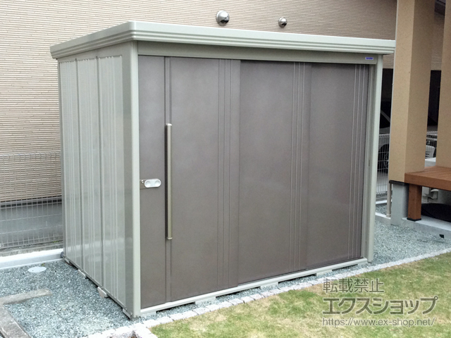 熊本県宇城市のの物置・屋外倉庫 Mr.ストックマンダンディ 一般型 結露減少型 2532×1738×2110（ND-Z2517） ND-Z2517-B 施工例