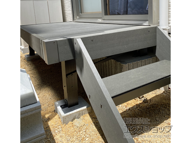 京都府宇治市ののウッドデッキ リウッドデッキ 200 施工例