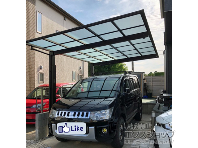 千葉県流山市ののカーポート エフルージュグラン　積雪〜20cm対応 施工例