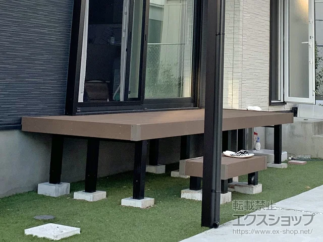 熊本県熊本市のYKKAPのウッドデッキ リウッドデッキ 200 施工例