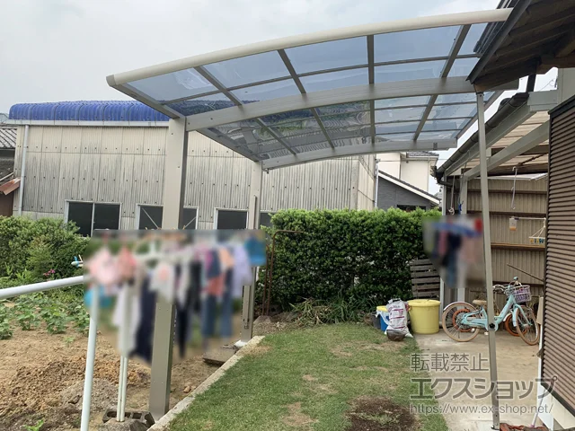 三重県伊勢市のYKKAPのカーポート レイナポートグラン　積雪～20cm対応 施工例
