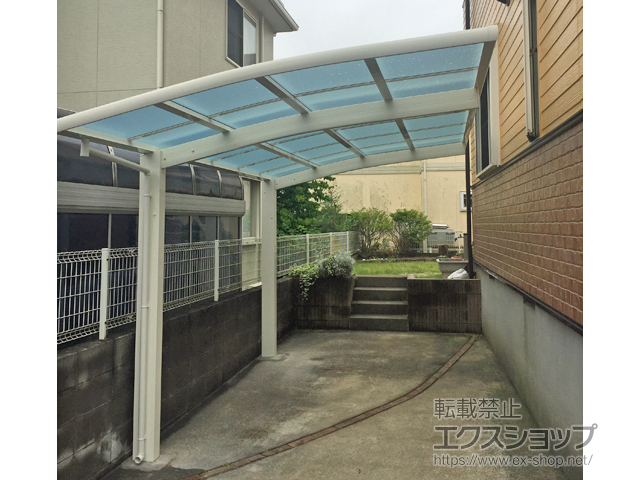 茨城県取手市ののカーポート レイナポートグランZ　積雪〜20cm対応 施工例