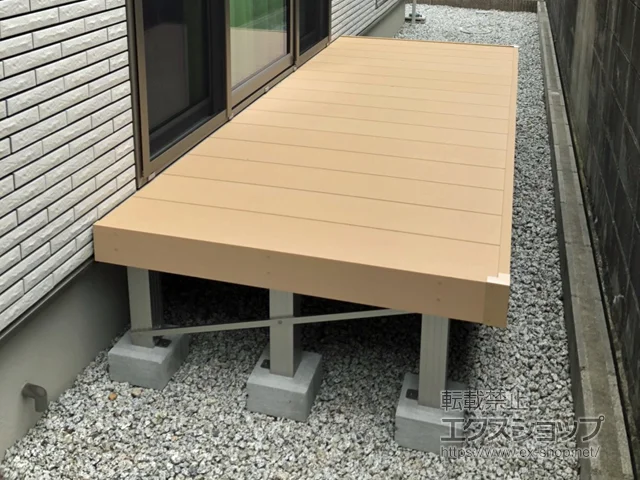 奈良県橿原市のYKKAPのウッドデッキ リウッドデッキ 200 施工例