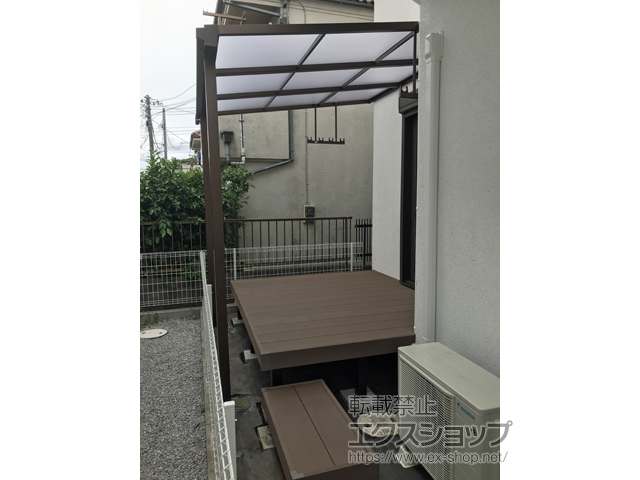 東京都西東京市ののウッドデッキ リウッドデッキ 200 施工例