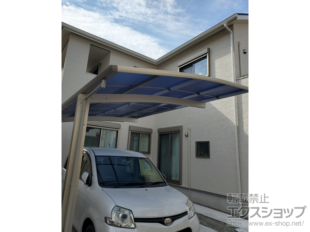 兵庫県姫路市ののカーポート プレシオスポート 積雪〜20cm対応 施工例