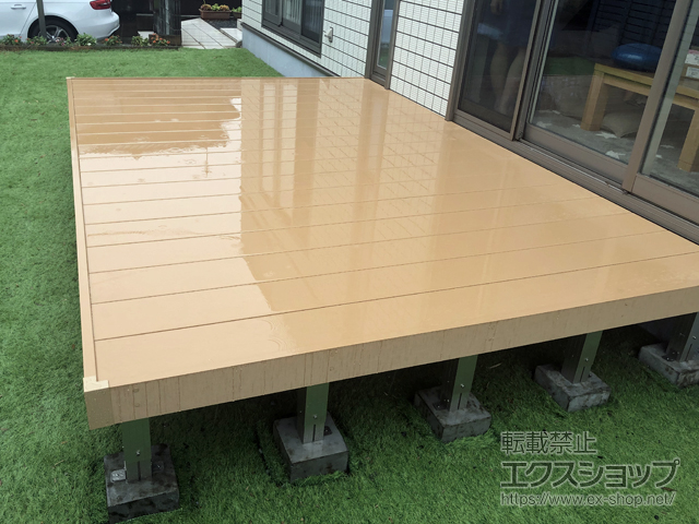 栃木県宇都宮市ののウッドデッキ リウッドデッキ 200 施工例