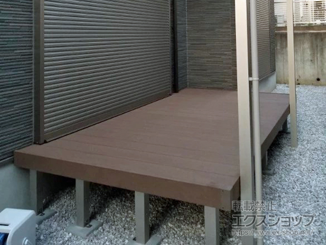 東京都町田市ののウッドデッキ マージウッドデッキ 施工例