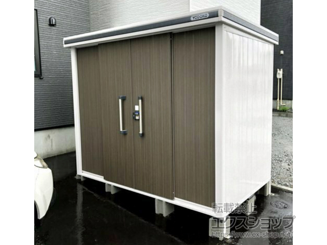 北海道札幌市のの物置・屋外倉庫 エルモ 積雪型 2570×1520×2120（LMDS-2515） LMDS-2515-DW 施工例