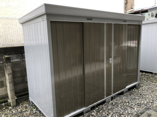 東京都中野区のの物置・屋外倉庫 ネクスタ 一般型 3050×1370×2020（NXN-45S） NXN-45S-MB 施工例