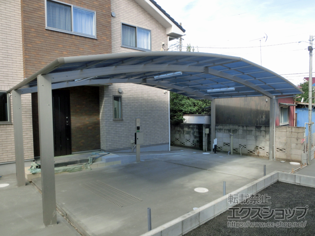 千葉県船橋市ののカーポート レイナトリプルポートグラン　積雪〜20cm対応 施工例