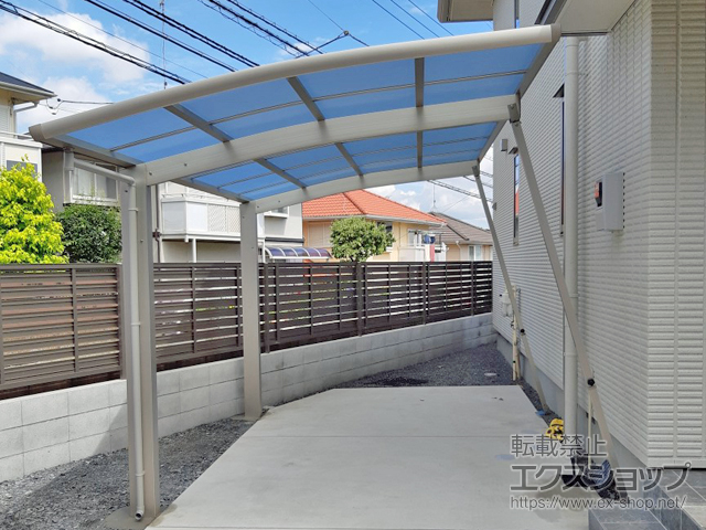 千葉県富里市ののカーポート レイナポートグラン　積雪〜20cm対応 施工例