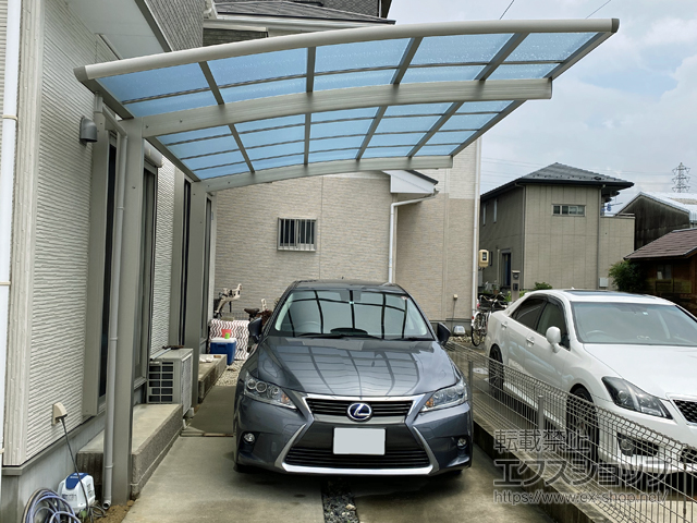 愛知県海部郡大治町ののカーポート レイナポートグラン　積雪〜20cm対応 施工例