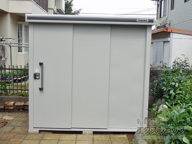 千葉県八千代市のの物置・屋外倉庫 エルモ 一般型 2220×1520×2120（LMD-2215） LMD-2215-CB 施工例