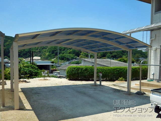 福岡県太宰府市ののカーポート レイナツインポートグラン　積雪〜20cm対応 施工例