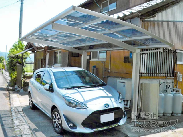 岐阜県加茂郡八百津町のValue Selectのカーポート プレシオスポート 積雪～20cm対応 施工例