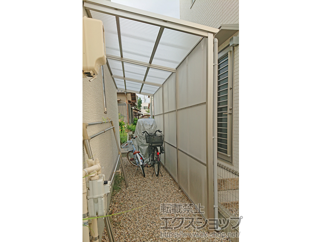 ののストックヤード ストックヤードII オープンタイプ 積雪〜20ｃｍ対応 施工例