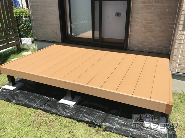 千葉県千葉市ののウッドデッキ マージウッドデッキ 施工例