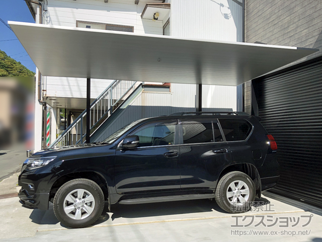 愛媛県宇和島市ののカーポート カーポートSC 積雪〜20cm対応 施工例