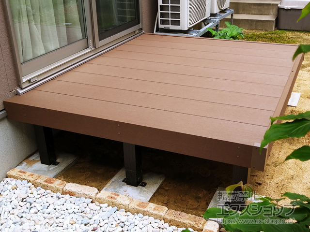 石川県金沢市ののウッドデッキ マージウッドデッキ 施工例