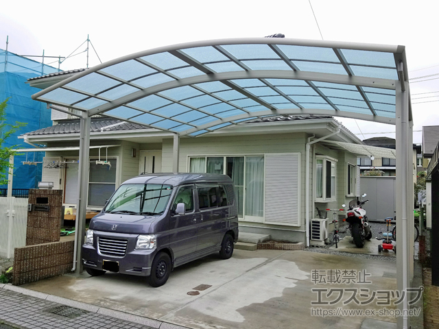 栃木県宇都宮市ののカーポート レイナツインポートグラン　積雪〜20cm対応 施工例