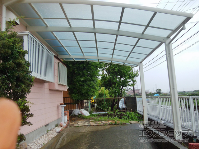 神奈川県相模原市ののカーポート レイナベーカポートグラン　積雪〜20cm対応 施工例