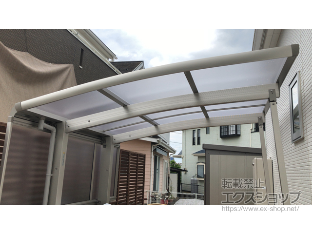 東京都青梅市ののサイクルポート・駐輪場 レイナポートグランミニ 積雪〜20cm対応 施工例