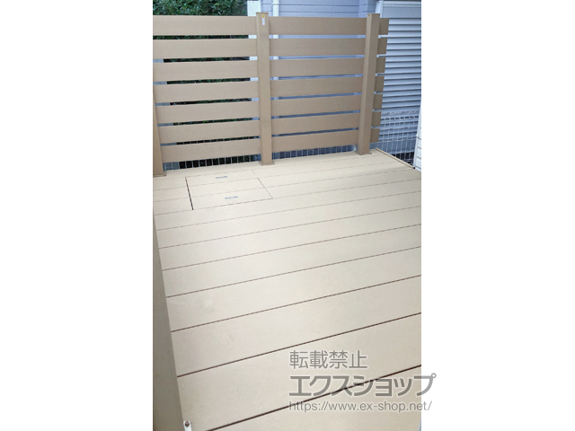 東京都板橋区ののウッドデッキ リウッドデッキ 200 施工例