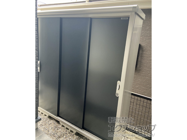 愛知県日進市のの物置・屋外倉庫 エスモ 一般型 1797×520×1959（ESE-1805A） ESE-1805A-SM 施工例