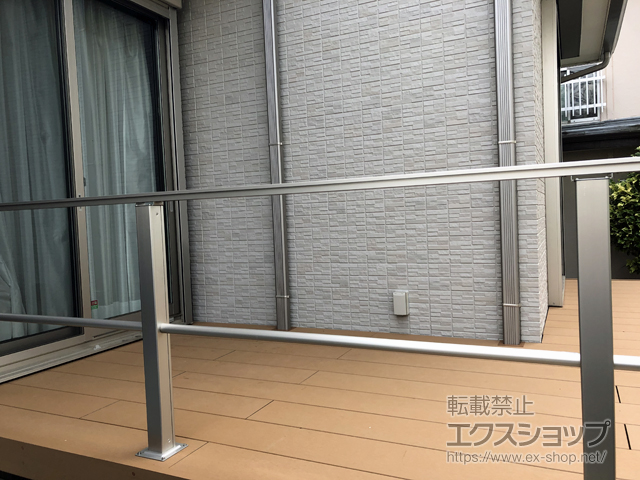 千葉県柏市ののウッドデッキ リウッドデッキ 200 施工例