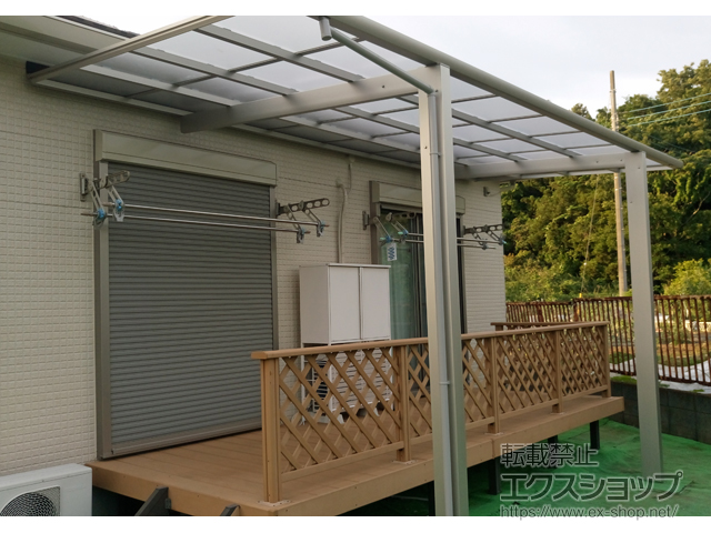 千葉県野田市ののカーポート エフルージュグラン　積雪〜20cm対応 施工例