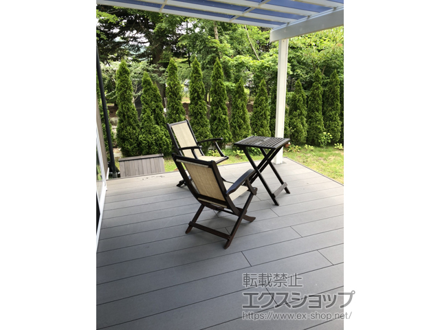 長野県北佐久郡軽井沢町ののウッドデッキ リウッドデッキ 200 施工例