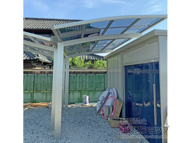 香川県さぬき市ののカーポート レイナポートグラン　積雪〜20cm対応 施工例