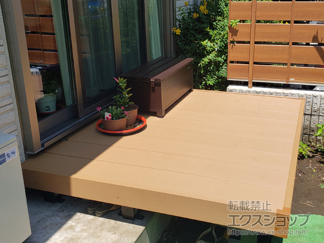 東京都世田谷区ののウッドデッキ マージウッドデッキ 施工例