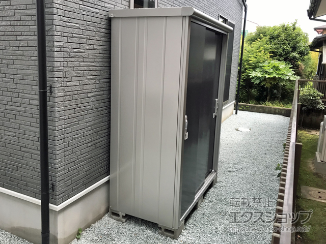宮城県仙台市のの物置・屋外倉庫 エスモ 一般型 1497×750×1959（ESE-1507A） ESE-1507A-SM 施工例