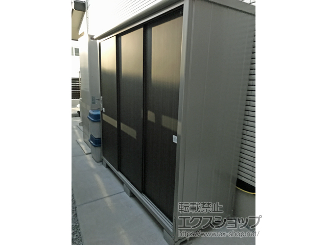 神奈川県川崎市のの物置・屋外倉庫 エスモ 一般型 2100×750×1959（ESE-2107A） ESE-2107A-DW 施工例