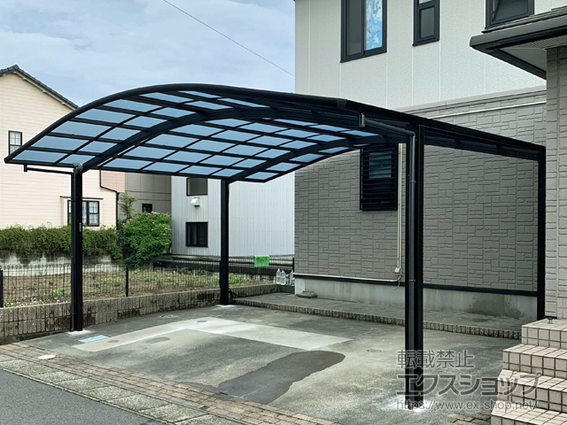 愛知県海部郡蟹江町ののカーポート レイナツインポートグラン　積雪〜20cm対応 施工例