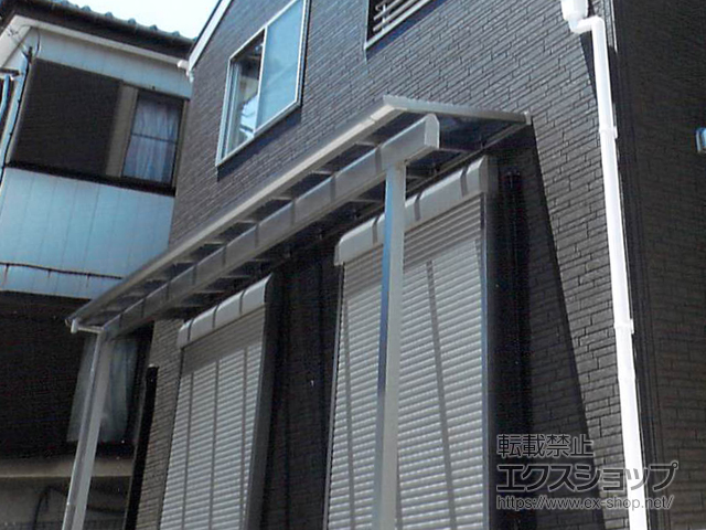 埼玉県さいたま市ののテラス屋根 ソラリア F型 1500 テラスタイプ 単体　積雪〜50cm対応 施工例