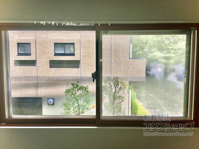 東京都練馬区のの二重窓（内窓） インプラス ダストバリア仕様 引違い窓 2枚建 施工例