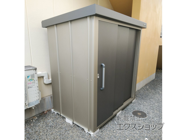 埼玉県越谷市のの物置・屋外倉庫 エスケーエイト SK8-70 一般型 1800×1200×1940 SK8-70-GK 施工例