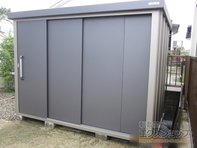 大分県速見郡日出町のの物置・屋外倉庫 エスケーエイト SK8-130 一般型 2600×1600×1940 SK8-130-GK 施工例