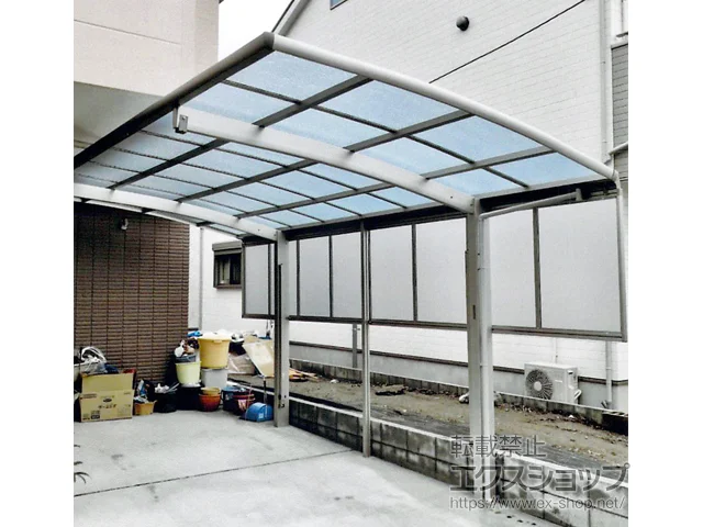 東京都足立区のYKKAPのカーポート レイナポートグラン　積雪～20cm対応 施工例