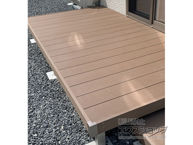 山形県山形市ののウッドデッキ リウッドデッキ 200 施工例