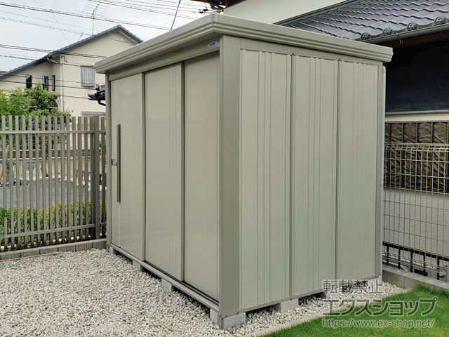 愛知県瀬戸市のの物置・屋外倉庫 Mr.ストックマンダンディ 一般型 2348×1738×2110（ND-2317） ND-2317-W 施工例