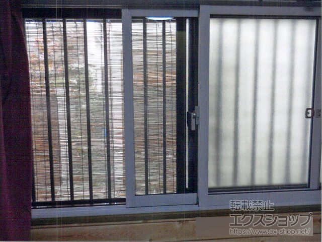 大阪府堺市のの二重窓（内窓） インプラス ダストバリア仕様 引違い窓 2枚建 施工例