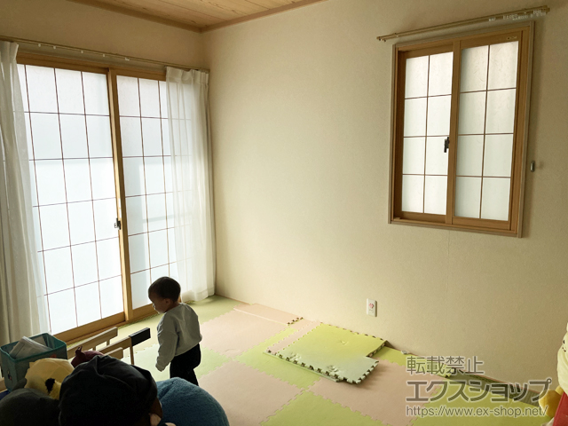 岐阜県美濃加茂市のの二重窓（内窓） インプラス 引違い窓 2枚建 施工例