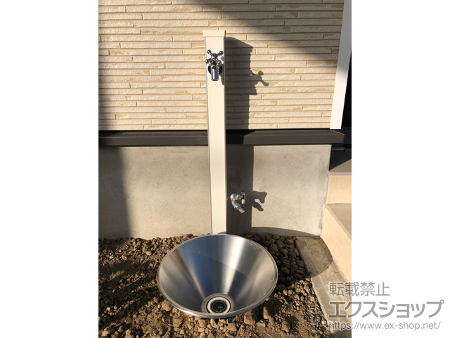 千葉県四街道市のの立水栓・ガーデンシンク スプレ 施工例