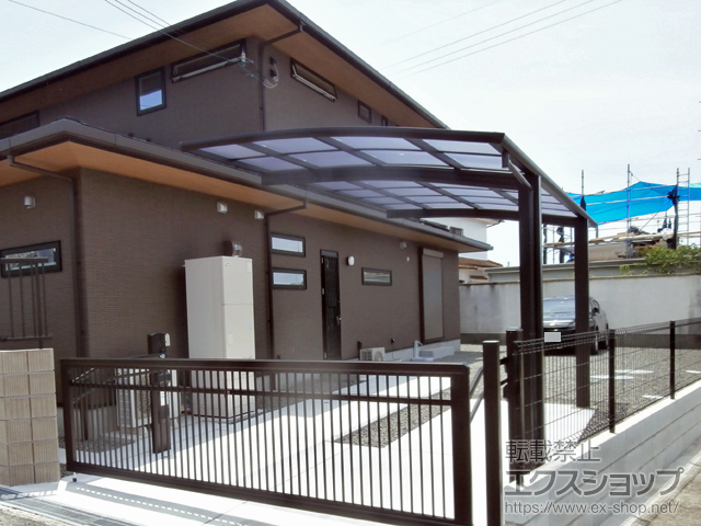 大阪府泉佐野市ののカーポート レイナポートグラン　積雪〜20cm対応 施工例