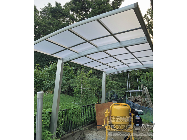 神奈川県横浜市ののカーポート プレシオスポート 積雪〜20cm対応 施工例